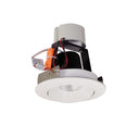 4" Iolite LED Round Adjustable Cone Retrofit, 1000lm / 12W, 2700K, Black Reflector / Black Flange