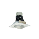 4" Iolite LED Square Adjustable Cone Retrofit, 1000lm / 12W, 2700K, Black Reflector / Black Flange