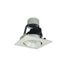 4" Iolite LED Square Adjustable Cone Retrofit, 1000lm / 12W, 2700K, Black Reflector / Black Flange