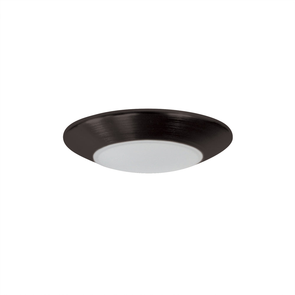4" AC Opal LED Surface Mount, 650lm / 10.5W, 2700K, Bronze finish