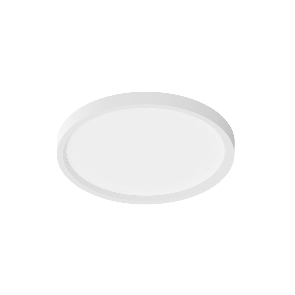 7" SURF Round LED Surface Mount with Selectable CCT, 1350lm / 14W, Selectable CCT, Matte Powder White Finish