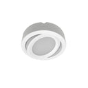 12V Josh Adjustable LED Puck Light, 300lm / 2700K, Black Finish