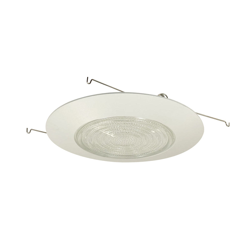 6" Fresnel Lens w/ Plastic Trim, White