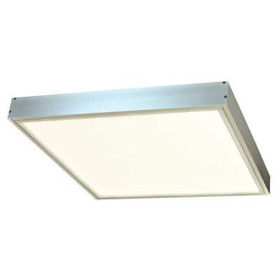Slide-in Frame for Surface Mounting 2x2 Edge-Lit & Back-Lit Panels, Aluminum