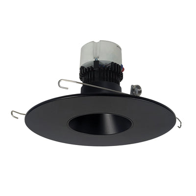 5"/6" Pearl 120V LED Round Retrofit Reflector, 1150lm / 10W, 2700K, Black Reflector / Black Flange