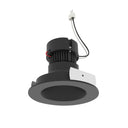 4" Pearl 12V LED Round Retrofit Reflector, 1150lm / 10W, 2700K, Black Reflector / Black Flange