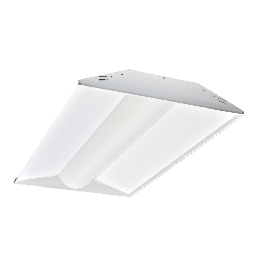 2'x4' LED Center Basket Troffer, 6100lm / 44W, 3000K
