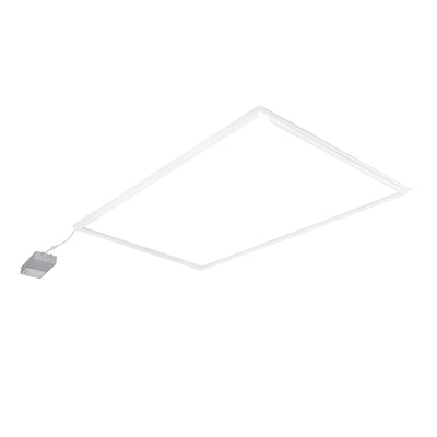 2'x4' LED Frame Light with Selectable Lumens & CCT, White Finish