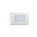 Mia Die-Cast Mini LED Step Light w/ Horizontal Louver Face, 74lm, 1.5W, 3000K, Bronze, 120V Dimming