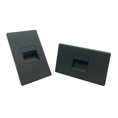 Ari LED Step Light w/ Interchangeable Horizontal and Vertical Face Plates, 47lm / 2.5W, 3000K, Black Finish