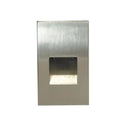 Ari LED Step Light w/ Vertical Wall Wash Face Plate, 37lm / 2.5W, 3000K, Black Finish