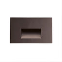Ari LED Step Light w/ Horizontal Wall Wash Face Plate, 88lm / 5W, 3000K, Black Finish