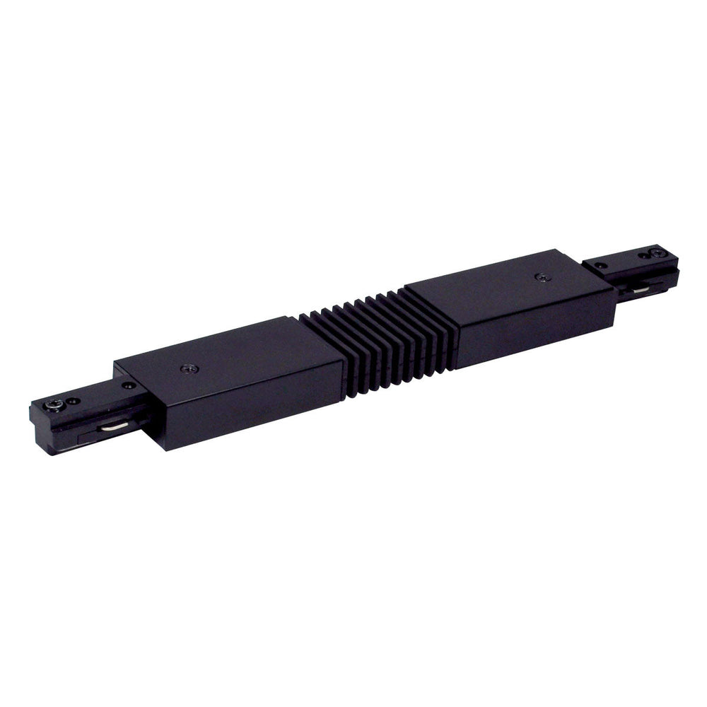 Flexible Connector for One-Circuit Track, Black Finish