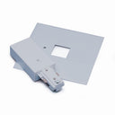 Live End Feed with Cover for One-Circuit Track, Black Finish