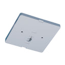 Square Monopoint Canopy for Low Voltage Track Head, Black Finish