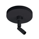 Sloped Ceiling Canopy for Track Pendant Kits, Black Finish