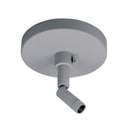 Sloped Ceiling Canopy for Track Pendant Kits, Black Finish