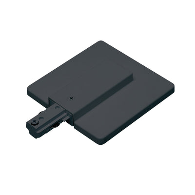 Live End Feed w/ Canopy, One-Circuit Track, Black Finish