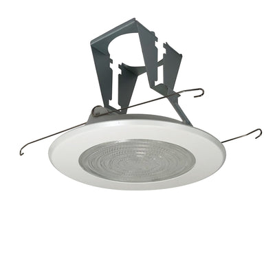 5" Fresnel Lens w/ Metal Trim & Bracket, White