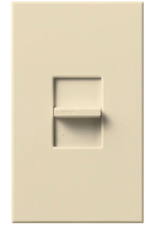Lutron Nova T Wall Plate Kit, Single-Gang, Fits 1 Small NovaT/Nova Control, No Fins Broken, Matte Finish, NT-S-NFB-BE, Beige