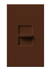 Lutron Nova T MLV Dimmer Switch, 800W (1000VA), Single-Pole, No Neutral Required, 277V, Small Control, Wall Plate Included, NTLV-1000-277-SI, Sienna