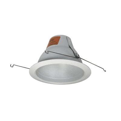 5" Airtight Baffled Lensless Shower Trim, White