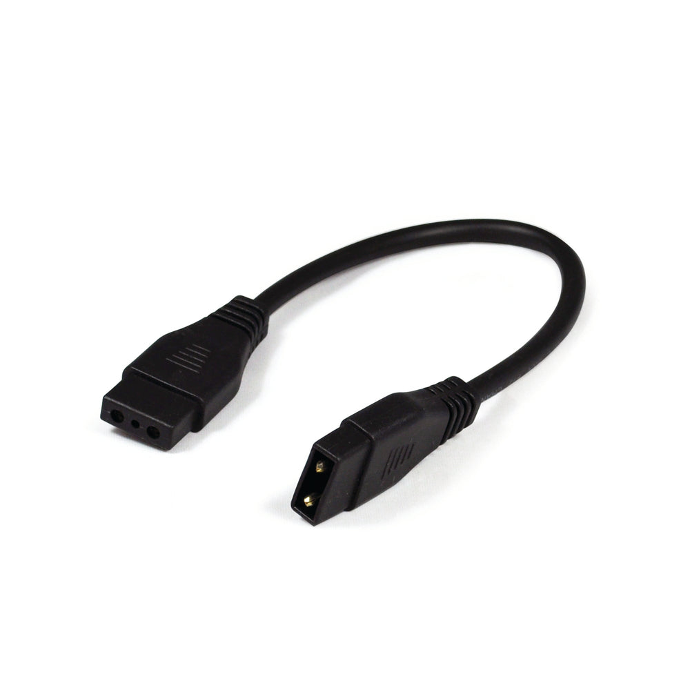 12" Jumper Cable for NUD-68, Black Finish