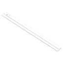 42" 120V Adjustable LEDUR Under Cabinet with Selectable CCT & USB Ports, Black Finish
