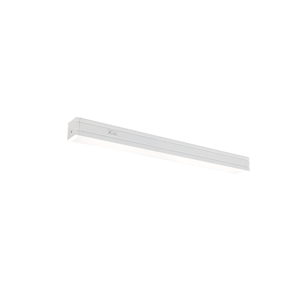 12" Bravo FROST LED Linear with Selectable CCT (30K/35K/40K), White Finish