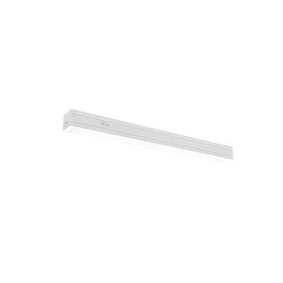 12" Bravo FROST LED Linear with Selectable CCT (30K/35K/40K), White Finish