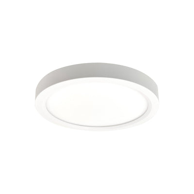 8" wELO LED Surface Mount, 1079lm / 10W, 2700K, 80+ CRI, 120-277V; 0-10V, White