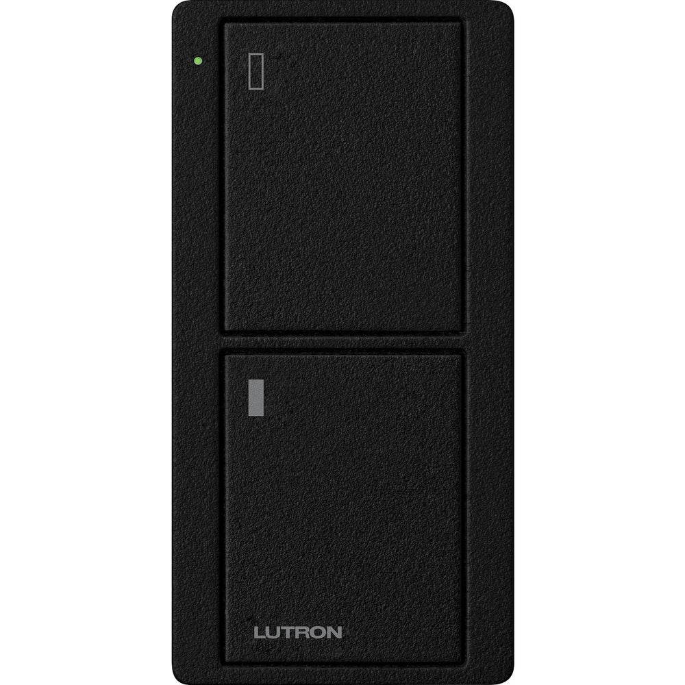 Lutron 2-Button Pico Smart Remote, with Appliance Icons, PJ2-2B-TMN-L02, Midnight