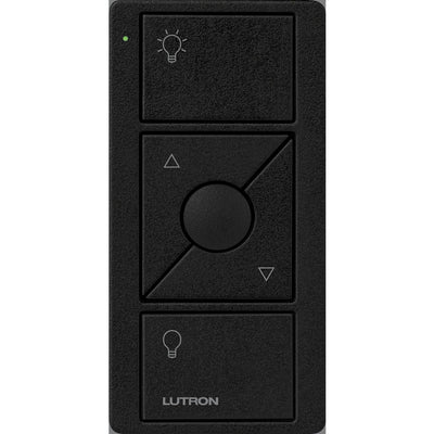 Lutron Original 3-Button Pico Smart Remote with Raise/Lower and Preset, with Light Icons, PJ2-3BRL-TMN-L01, Midnight