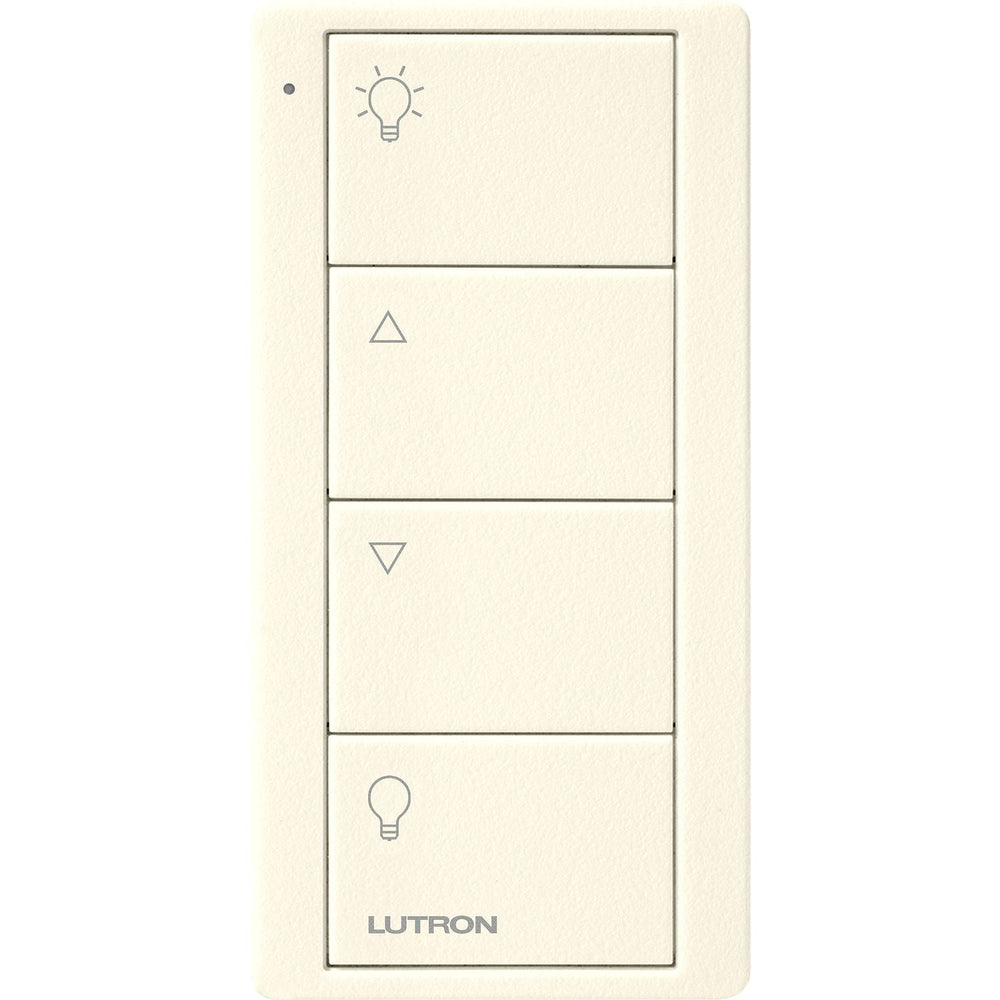 Lutron 4-Button Zone Control, Pico Smart Remote, with Light Icons, PJ2-4B-TBI-L01, Biscuit