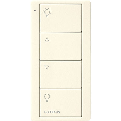 Lutron 4-Button Zone Control, Pico Smart Remote, with Light Icons, PJ2-4B-TBI-L01, Biscuit