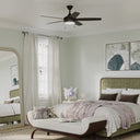Progress P250125-31M-30 Nolyn V 5 Blade 52 Inch Matte Black Ceiling Fan