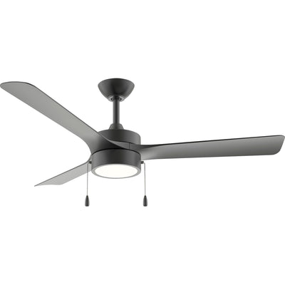 Progress Lighting P250122-31M-30 Axion I 1 Light 52 inch Matte Black Ceiling Fan