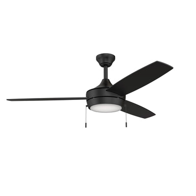 Progress Lighting P250124-31M-30 Nolyn 1 Light 52 inch Matte Black Ceiling Fan