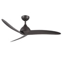 Progress P250126-214 Nirra 3 Blade 52 inch Satin Natural Bronze Ceiling Fan