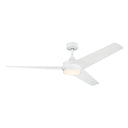 Progress P250128-28M-30 Velto 1 Light 60 inch Matte White Ceiling Fan