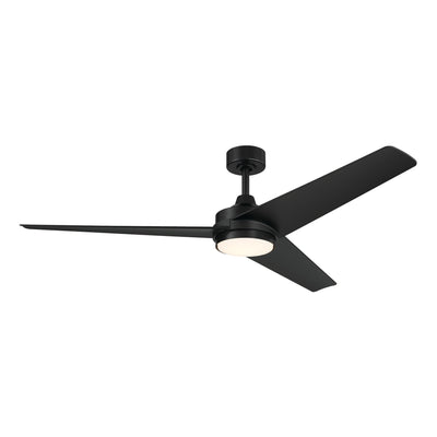 Progress Lighting P250128-31M-30 Velto 60 inch Matte Black Ceiling Fan