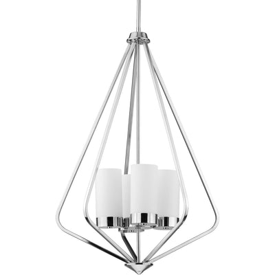 Progress Lighting P500305-015 Elevate 4 Light Polished Chrome Pendant Ceiling Light