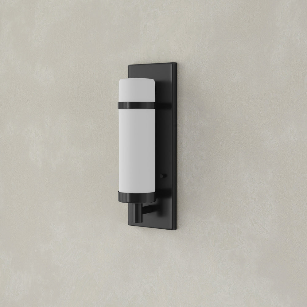 Progress Lighting P710087-031 Hartwick 1 Light Matte Black Wall Sconce