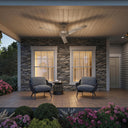 Progress P250129-009 Rizo 52 inch Brushed Nickel Ceiling Fan