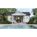 Progress P550117-192 Point Dume-Hook Pond 1 Light Shelter White Hanging Lantern