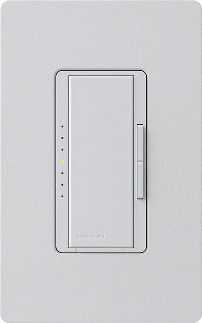 Lutron Maestro Dimmer, 1000W Incandescent/Halogen Only, Single Pole/Multi-Location, 120V, MSC-1000M-PD, Palladium