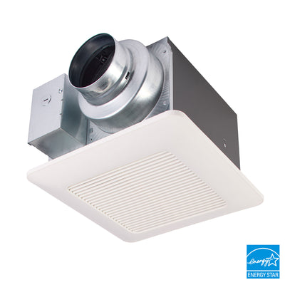 Panasonic FV-0511VQ1 WhisperCeiling® DC, Precision Spot Ventilation Fan, 50-80-110 CFM