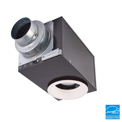 Panasonic FV-08VRE2 WhisperRecessed® Designer Fan with Light, 80 CFM