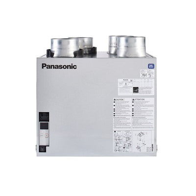 Panasonic FV-15VE1T BalancedHome® Elite 150 Energy Recovery Ventilator (ERV), 30-150 CFM - Top Port