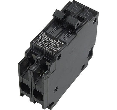Siemens Q1520 One 15-Amp Single Pole and One 20-Amp Single Pole Standard Breaker 120V